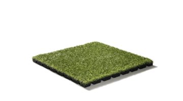 Artificial-grass tile